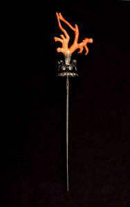 Torre del Greco 19th Century Hatpin