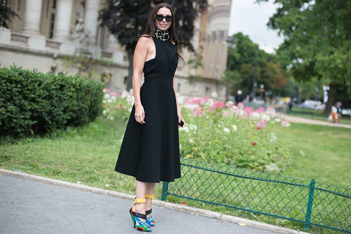 Paris Haute Couture Little Black Dress