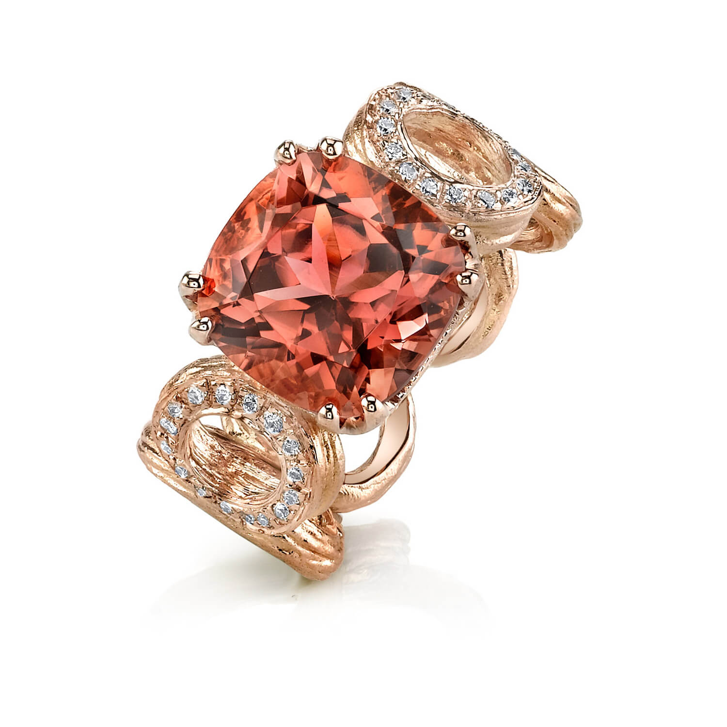 link ring rose gold