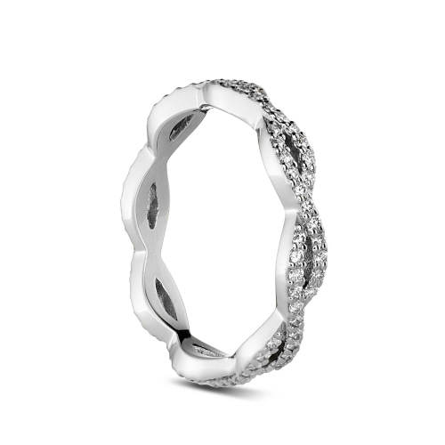 Twisting Shared-Prong Eternity Band
