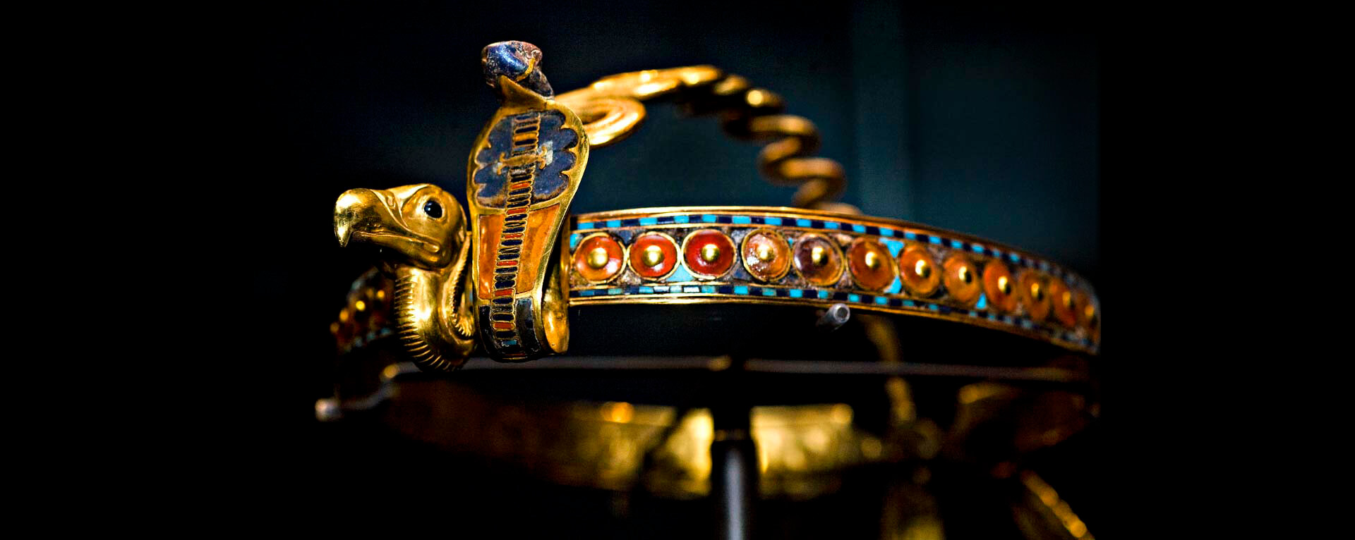 Diadem King Tutankhamun, The Egyptian Museum, Cairo