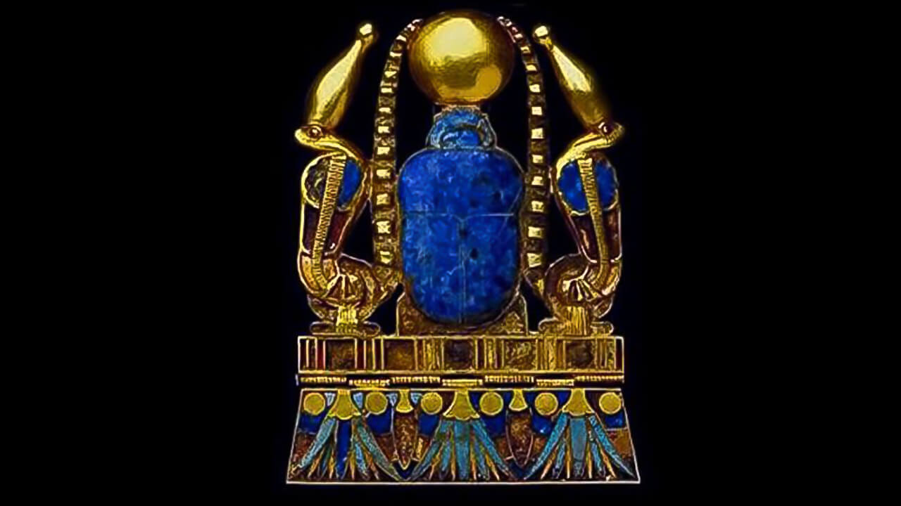 Ancient Egyptian Jewel: the cobras of protection