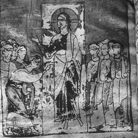 Fig. 15 - Gospels of Kaharissar, Leningrad Gr. 105, fol. 210, National Library of Russia, Saint Petersburg (Late 13th Century)
