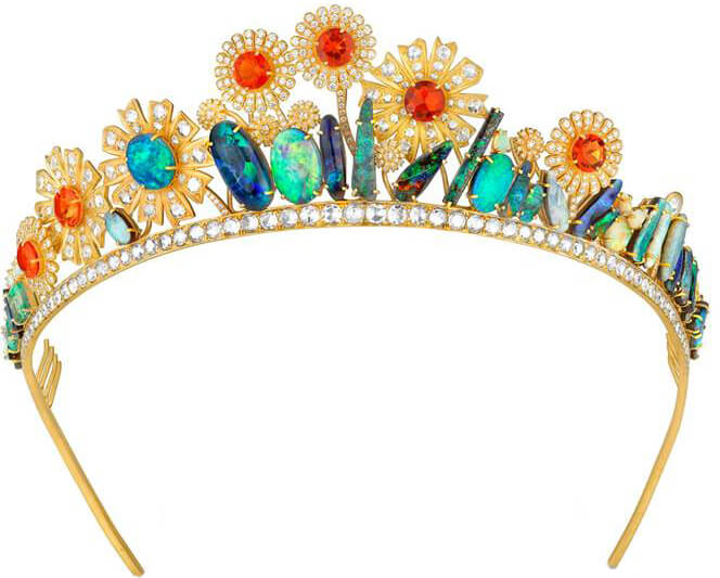 Newsom Nouveau Agrarian Tiara by Irene Neuwirth