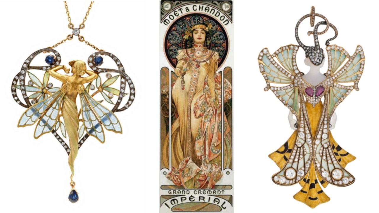 art nouveau, masriera y carreras, lalique