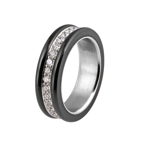 Knightsteel Diamond Eternity Band